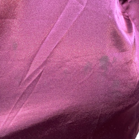 Apt. 9 Size 3X Purple Button Down Collared Blouse - Picture 10 of 12